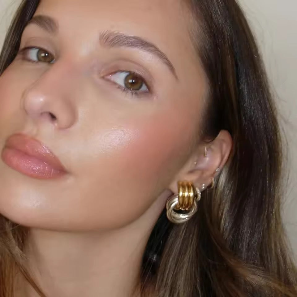 Aurelia Knot – Statement-Ohrringe