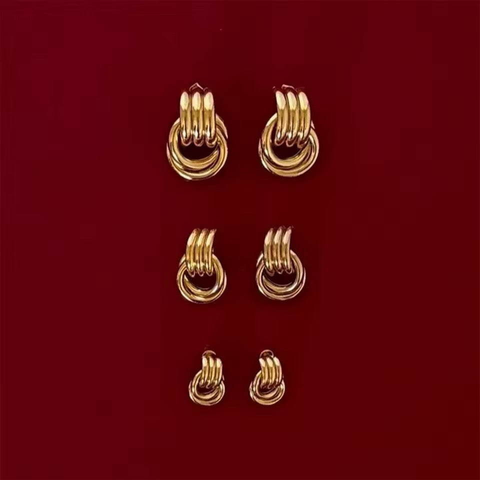 Aurelia Knot – Statement-Ohrringe