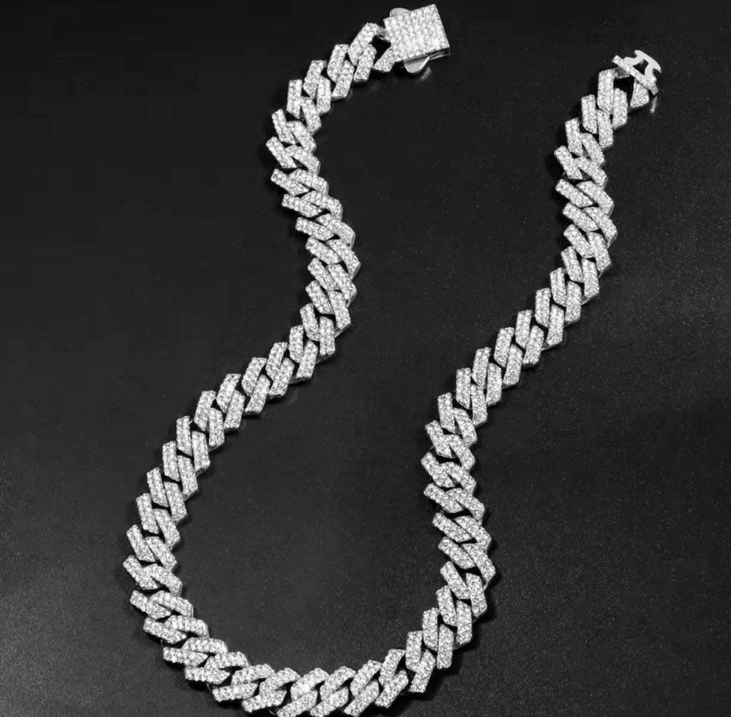 Iced Cuban Chain – Gold & Silver