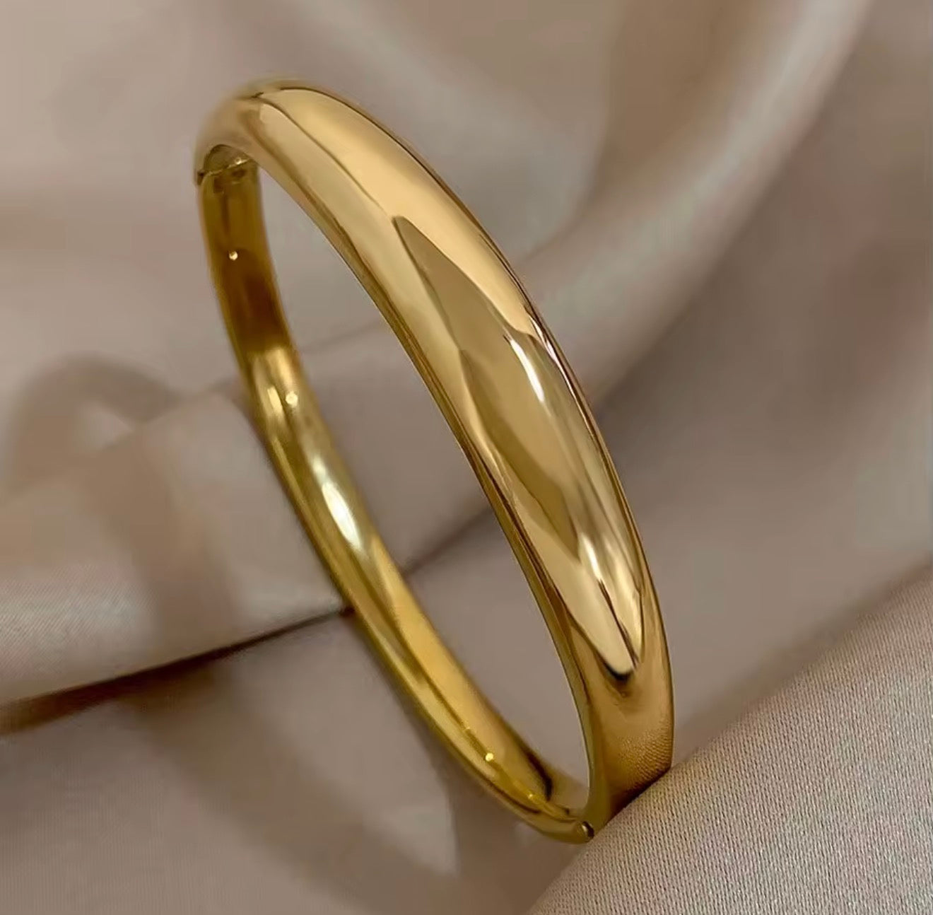 Gold Armreif – Edelstahl